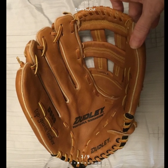 Dudley DSG9 Softball Glove Heat Series 14"  Leather Handcrafted~for Lefthander - Picture 3 of 9